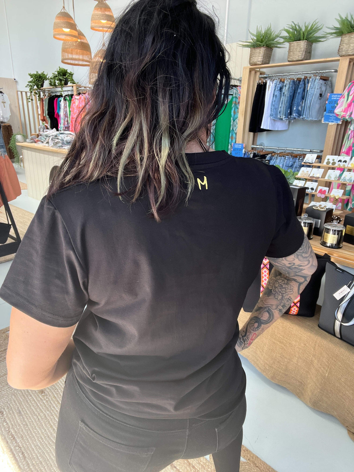Gold Leopard Tee
