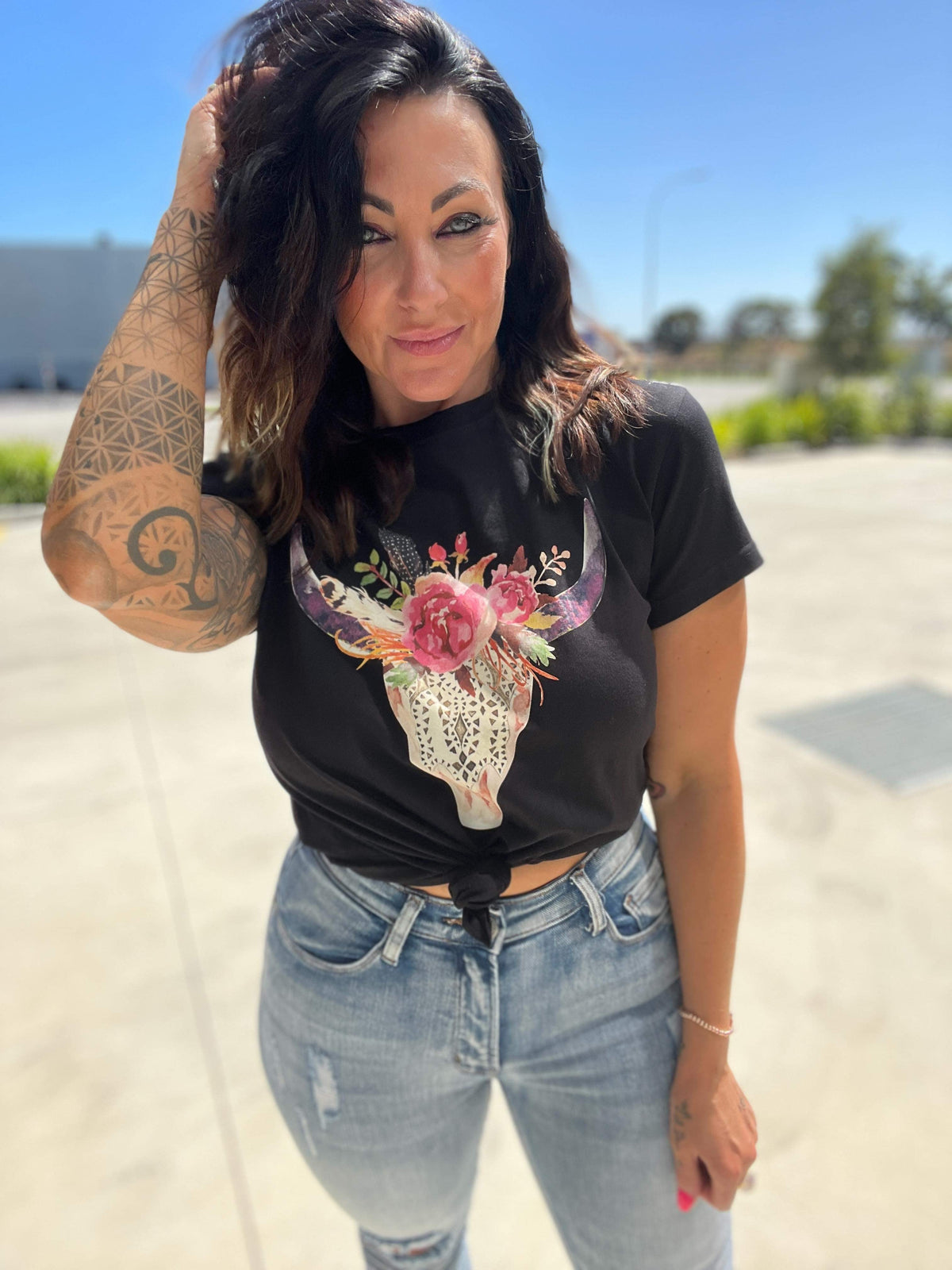 Bull Skull Tee (EOFY SALE)