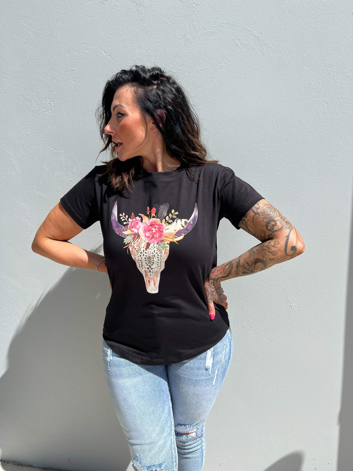 Bull Skull Tee (EOFY SALE)