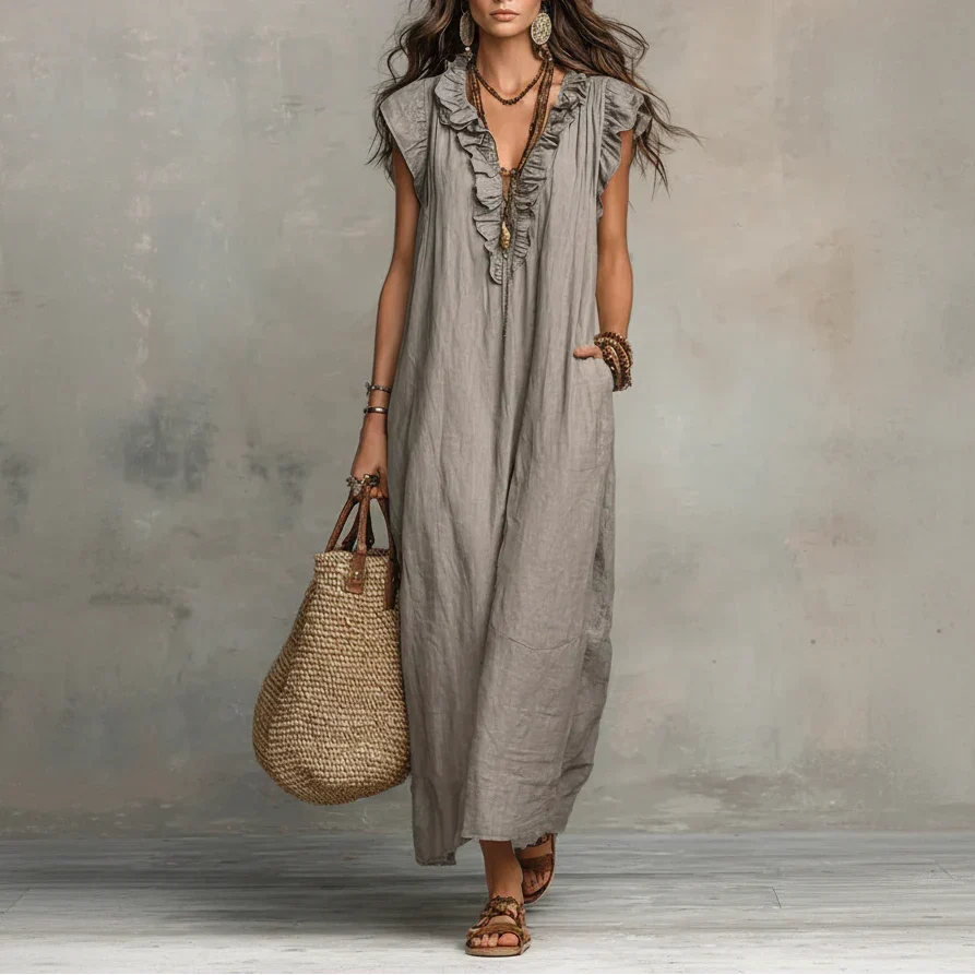ZOEY | Long Bohemian Dress